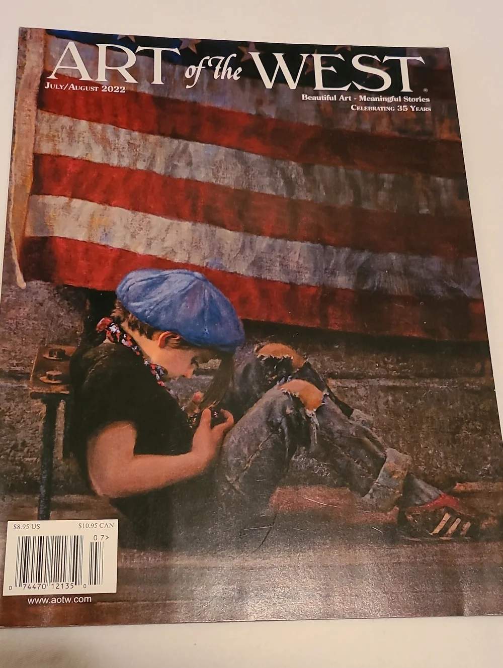 Art Of The West 3 Issues, Beautiful Art And Stories Magazine Mar May July 2022